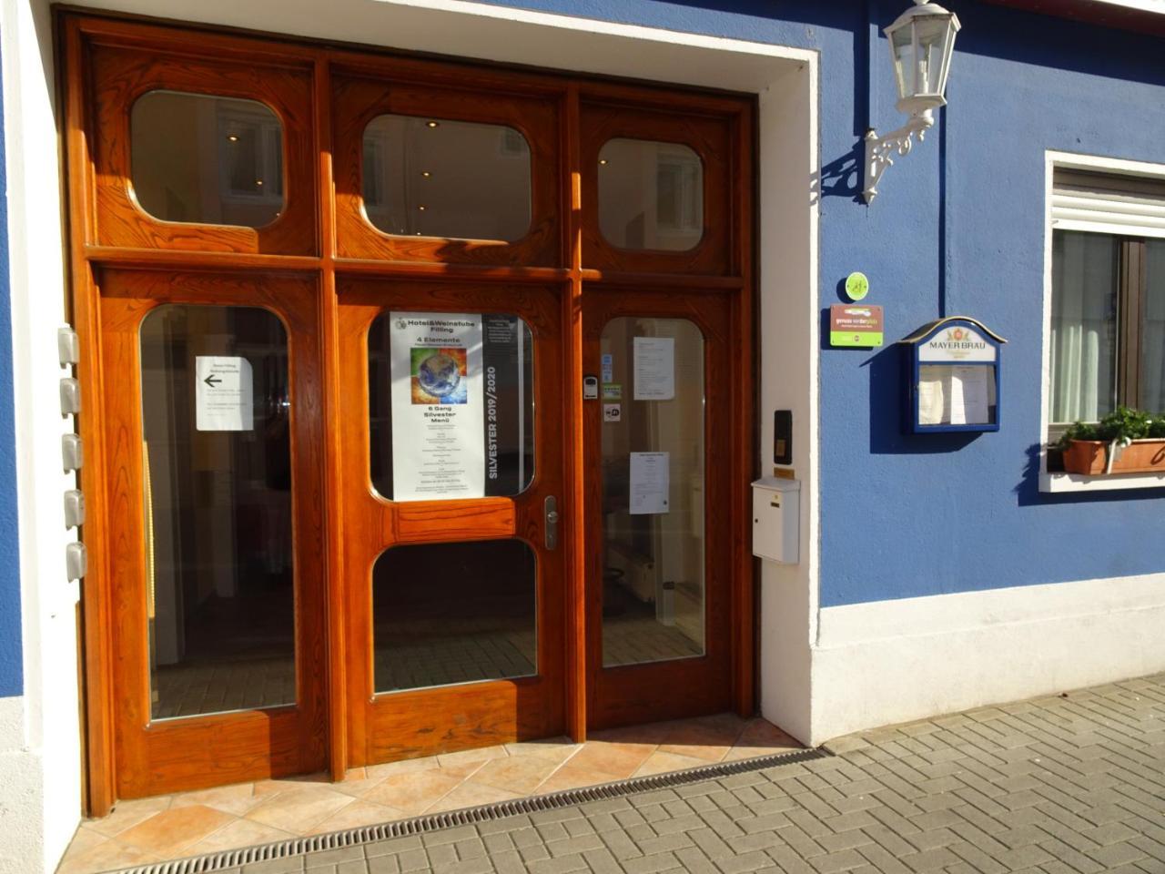 Hotel & Weinstube Restaurant Filling Frankenthal  Exterior photo